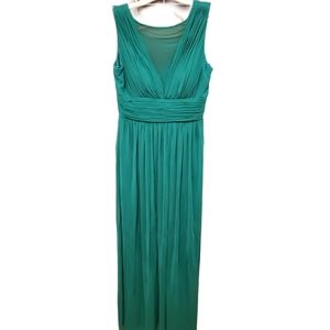 Blu Sage Green Prom Dress Size 4P
